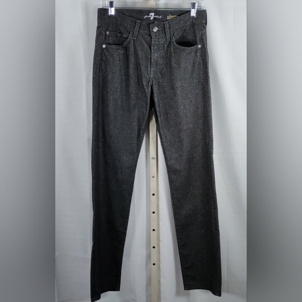 7 for All Mankind flannel jeans 29